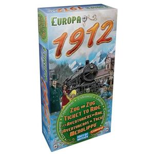 Days of Wonder , Ticket to Ride Europa 1912 Board Game EXPANSION , Ages 8 , For 2 to 5 Players