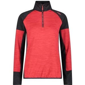 CMP - Dames Fleece Shirt Grid Tech, Koraal, 40, Koraal, 34 NL