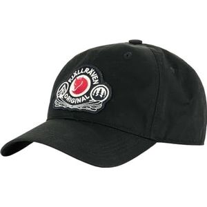 Fjallraven 86979-550 Classic Badge Cap/Classic Badge Cap Hoed Unisex Zwart Maat S/M