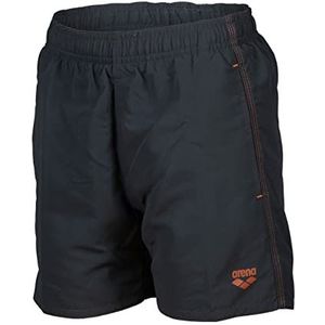 Arena Boy's Beach Boxer Solid R Board Shorts, Asfalt mispel, 6-7 Jaar