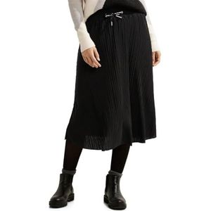 Cecil Midi plissé rok, zwart, XS