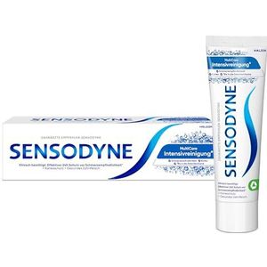 Sensodyne MultiCare Intensieve reiniging° Tandpasta, 75 ml, dagelijkse tandpasta met fluoride, voor pijngevoelige tanden