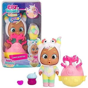 Cry Babies Magic Tears Jumpy Monsters, Stars Nunu, pop om te verzamelen met monster-pyjama, speelgoed voor meisjes en kinderen + 3 jaar