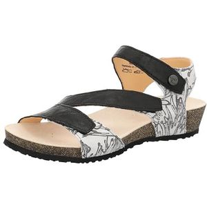 Think Dumia Duurzame slingback sandalen voor dames, bianco/combi 1020, 35 EU, bianco combi 1020, 35 EU