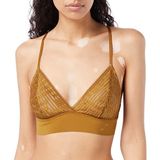 S by sloggi Seven Longline Bralette voor dames, Honey Gold (7126), XS