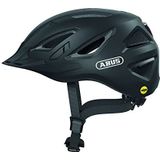 Abus Velvet Black S, unisex-volwassen helm, zwart (rood), S