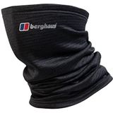 Berghaus Unisex volwassenen puntenslijper halswarmer, Jet Black/Grey Pinstripe Marl, eenheidsmaat