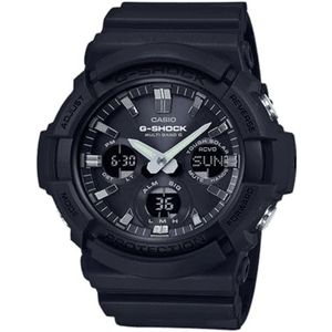 Casio Horloge AWG-M100B-1AER, Zwart, diameter 46mm
