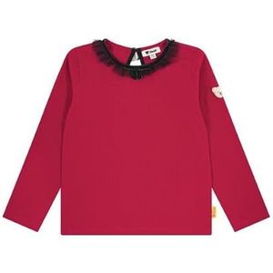 Steiff T-shirt met lange mouwen en lange mouwen, rood (Jester Red), 116, meisjes en jongens, rood (Jester Red), 116