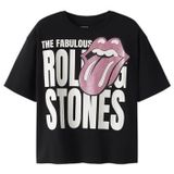 NAME IT Nkfodny Rollings Ss RLX Top Box Unv, zwart, 146-152