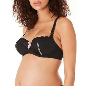 Cache Coeur Lisa balconette borstvoedingsbeha voor dames, Zwart, 90G (Fabrikant maat 90F)