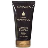 L'ANZA Keratin Healing Oil - Glanzende Shampoo - Voor Beschadigd Haar - Verzorgen, Glans, Kracht, Zijdezachte Look, Shampoo Zonder Sulfaten En Parabenen, Glutenvrij (50 ml)