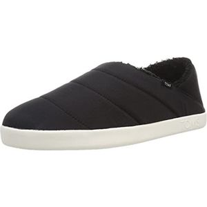 TOMS Ezra Pantoffels voor heren, Black Matte Ripstop, 45 EU