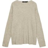 VERO MODA Vmcrewlefileglitter Ls V-Nk Trui Noos, berk, M