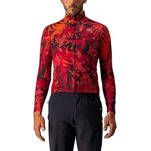 CASTELLI 4521508-421 Unlimited TH Jersey Sweatshirt Mannen Bordeaux/Pro Red XL, Bordeaux/Pro Red, XL