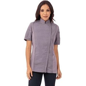 Chef Works Springfield Chef-jas voor dames, Paars, XS