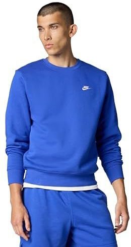 Nike Club - Fleeceshirt - Wit - Heren