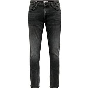 ONLY & SONS Men's ONSWEFT TRUETEMP 3035 Jeans NOOS Pants, Grey Denim, 30/30, Grey denim, 30W x 30L