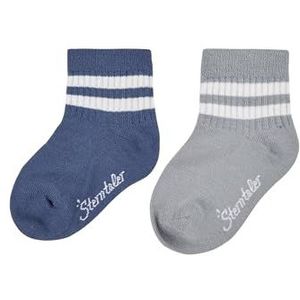 Sterntaler Unisex baby sokken DP Coolmax rib, blauw, 18 EU