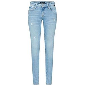Mavi Adriana Skinny Jeans voor dames, Blauw (Licht Gebruikt 90's Str 31067), 31W / 28L