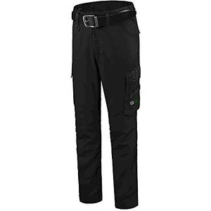 Tricorp 502701 Workwear Twill Rewear Werkbroek, 65% gerecycled polyester/35% biologisch katoen, 245 g/m², zwart, maat 42