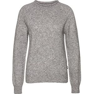 BOSS Dames Gebreide Sweater, Zilver, XXL