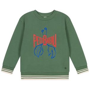 Petit Bateau jongens sweatshirt, blauw, 4 Jaar