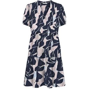 ONLY Dames Onlnova Life Vis Thea Sleeve Dress AOP, sky captain, XL
