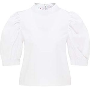 TEYLON dames shirt blouse, wit, S
