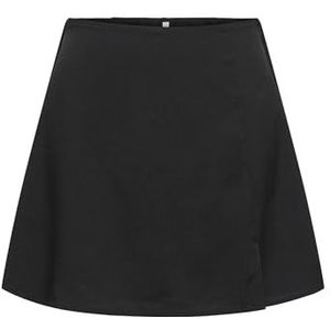 ONLY Dames Onlnova Life Vis Chay Skort Solid, zwart, S