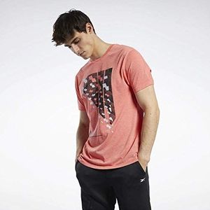 Reebok TS Activchill+Cotton SS T-shirt, heren, levendig, XS