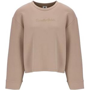 Russell Athletic A31202-N6-521 Judi-Box Line - Crew Neck Sweat Dames Lange Mouw Pearl Maat XS