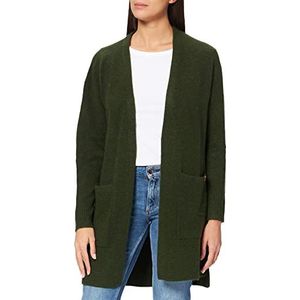 Camel Active Womenswear Dames 3095606K61 Trui, Dark Green, S