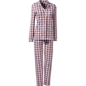 Schiesser dames Selected Premium pyjama lang tweedelige pyjama