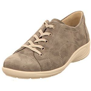 Semler Dames Birgit Brogue lage veterschoenen, Grijze jeans., 41.50 EU