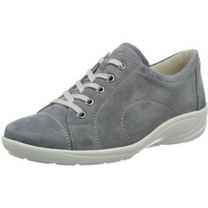 Semler Dames Birgit Brogue lage veterschoenen, Grijze jeans, 41.50 EU