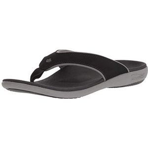 Spenco Yumi Plus sandaal voor dames, Onyx, 6.5 UK Wide