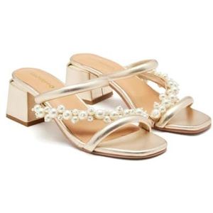 GIOSEPPO Chilmark damessandalen, platina, maat 36, Platina, 36 EU