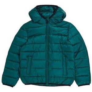 Champion Legacy Outdoor K-Light WR jas met capuchon voor kinderen en jongens, AVT groen, 11-12 jaar