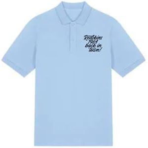 REDSKINS Junior Redskins poloshirt voor kinderen, hemelsblauw, uniseks, Blauw, 14 Jaren