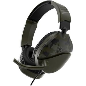 Turtle Beach Recon 70 camo groene gamingheadset voor Xbox Series X|S, Xbox One, PS5, PS4, Nintendo Switch en pc