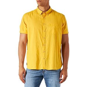 camel active Herenoverhemd, Zonnebloem geel, S