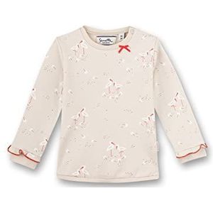 Sanetta Baby-meisjes beige sweatshirt, krijt, 74 cm