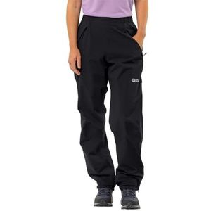 Jack Wolfskin Rainy Days Broek 3L W Regenjas, Zwart, L Dames, Zwart, L