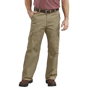 Dickies Heren Loose-Fit Cargo Work Pant, kaki, 32W / 32L