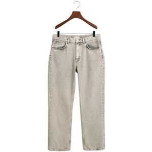 GANT Jeans - Ontspannen - Grey Gedragen - GANT - 9 jaar (134) - Jeans
