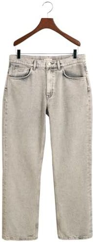 GANT Jeans - Ontspannen - Grey Gedragen - GANT - 9 jaar (134) - Jeans