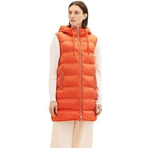 TOM KLEERMAKER Longstyle lichtgewicht gewatteerd gilet voor dames