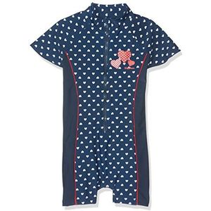 Playshoes - UV-pakje - Donkerblauw - Hartjes - Meisjes - UPF 50+