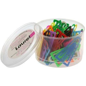 Laurel 503131 plastic clips 60 mm antimagnetisch 75 stuks op kleur gesorteerd